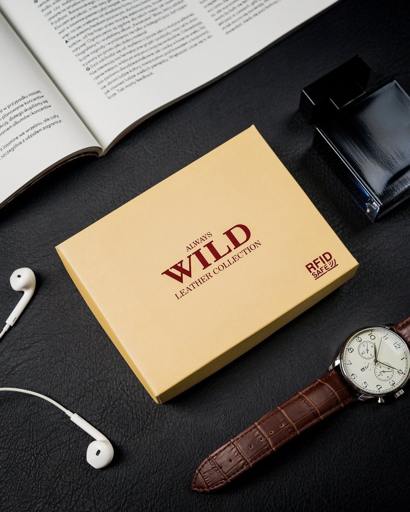 Гаманець чоловічий Always Wild N7L-SCR-3117 Black Гаманець чоловічий Always Wild N7L-SCR-3117 Black